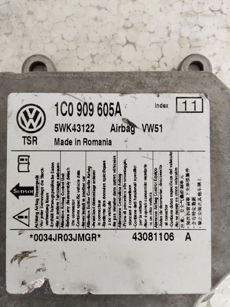 Módulo injeção new beetle golf bora 1c0909605a - Foto 3