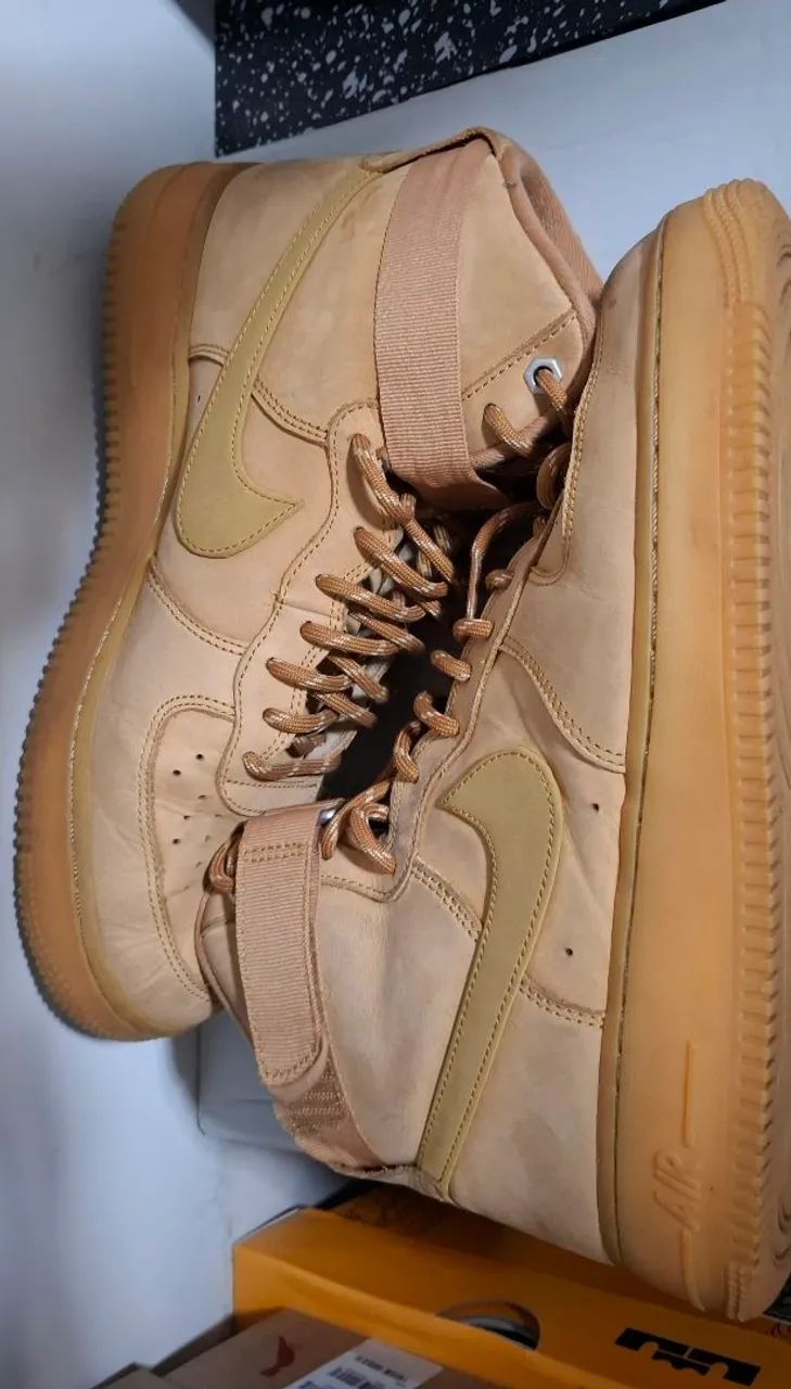 Tenis air force 1 high flax  - Foto 5