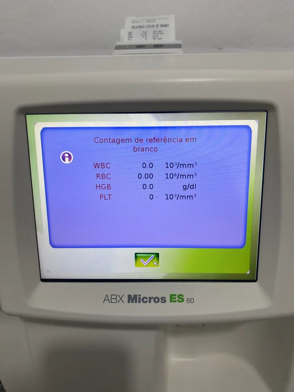 Aparelho de Hematologia 