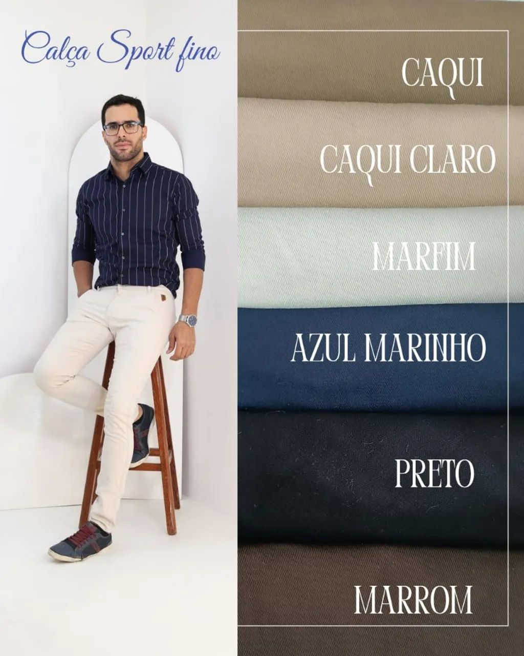 Calça Sport Fino - Diversas Cores