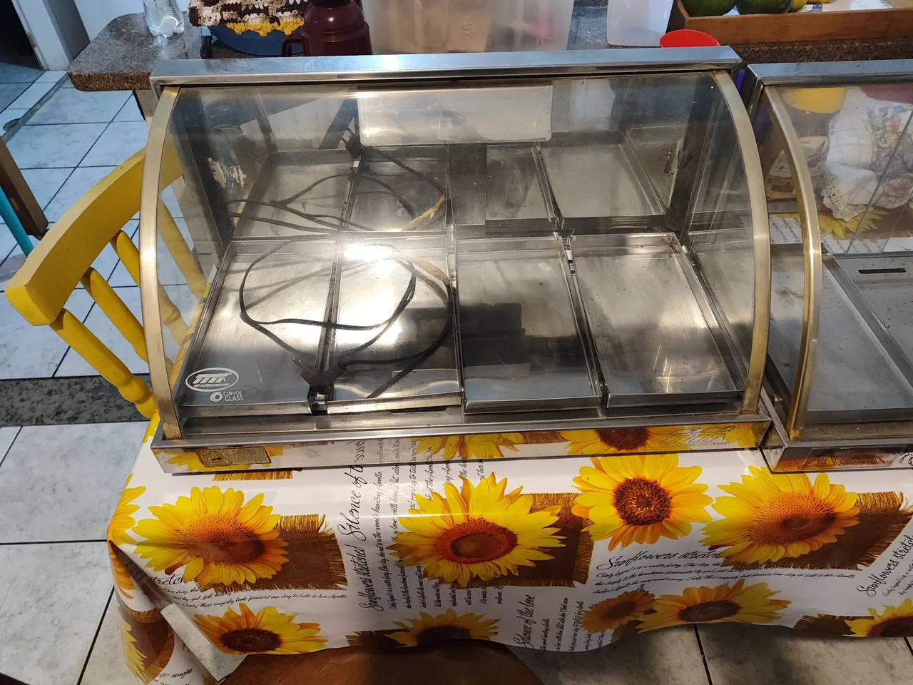 Vitrine expositora de alimentos JM