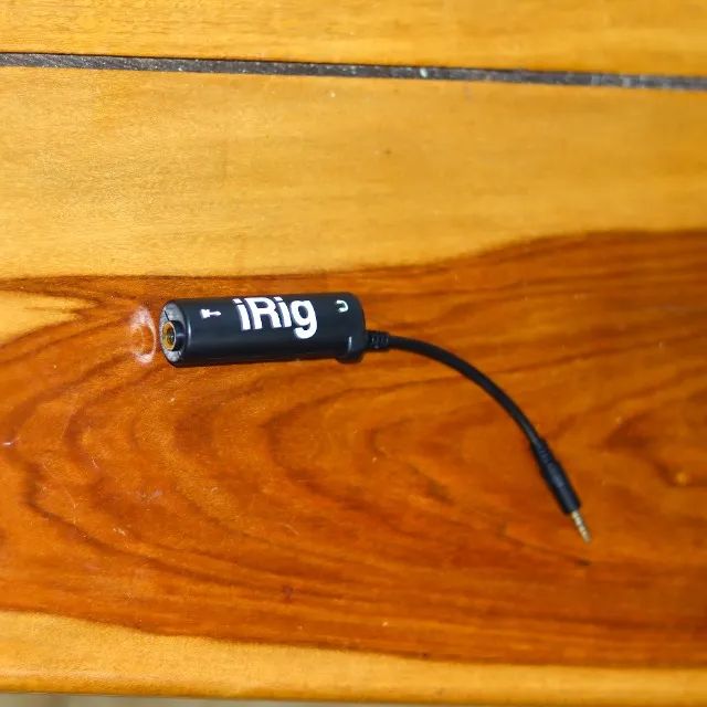 Interface de áudio iRig