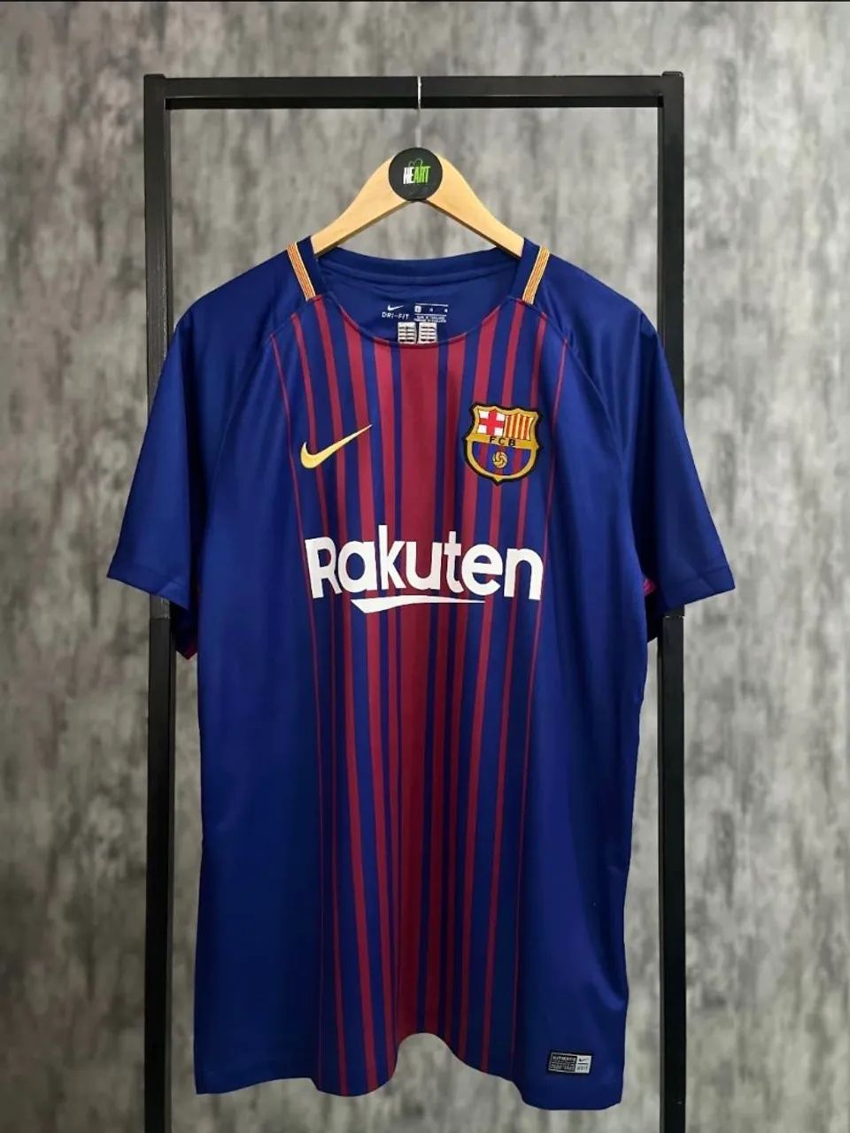 Camisa Barcelona Retrô 17/18 - Foto 5