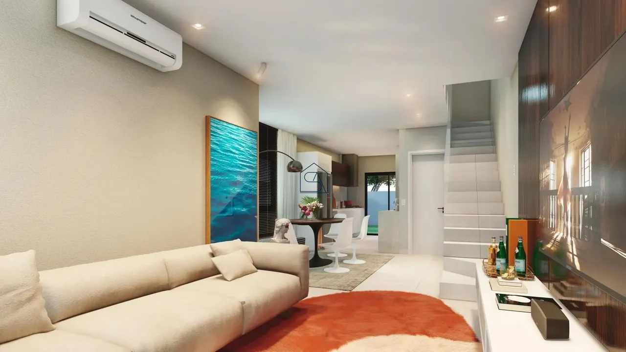 Sobrado à venda no Pagani, Palhoça, SC, com 01 suíte e terreno livre de 38 m²