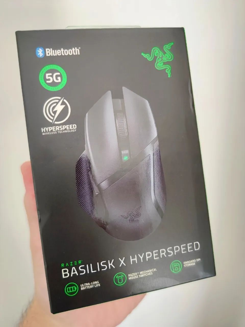 Mouse wireless 2.4GHz/bluetooth Razer Basilisk X Hyperspeed