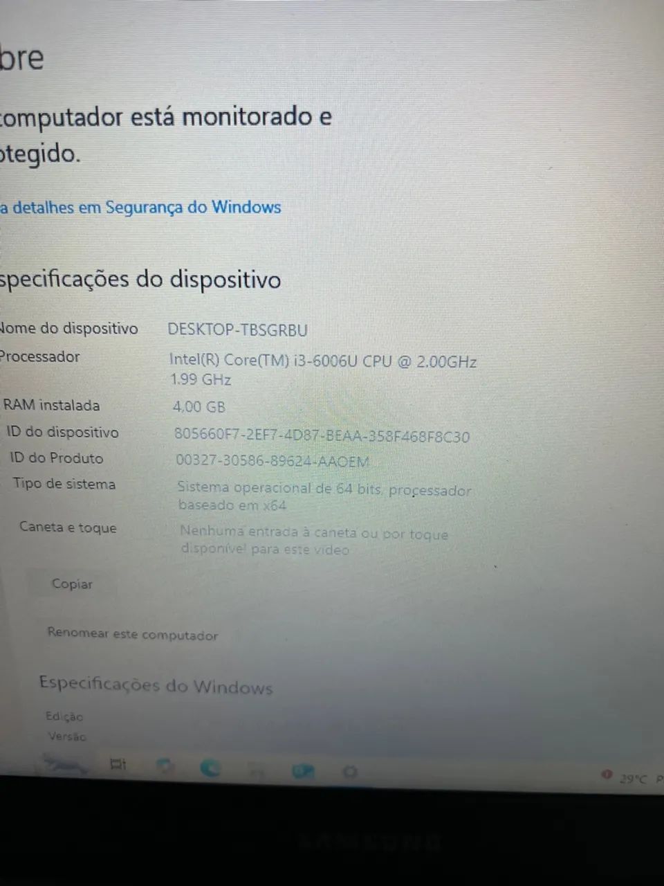 Notebook Samsung Core I3/ 6GB - Foto 5