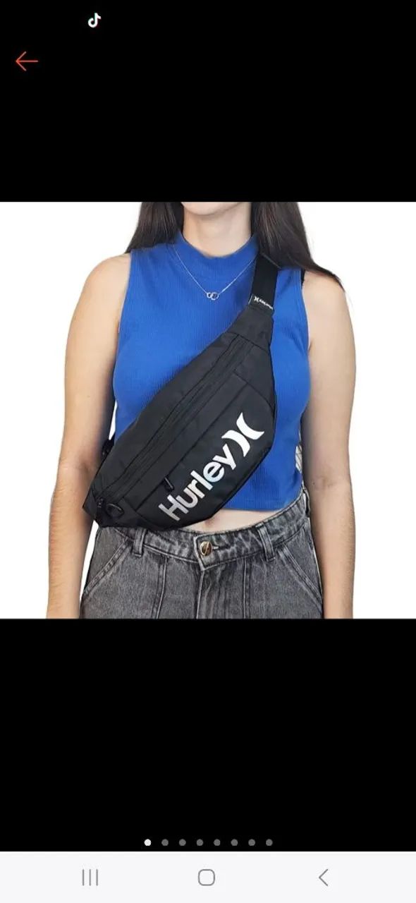 Bolsa de cintura Hurley - Foto 4