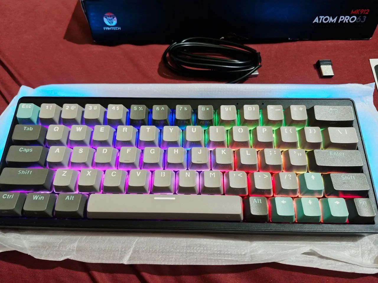 Vendo teclado mecânico Fantech Mercury Stellar Edition  - Foto 2