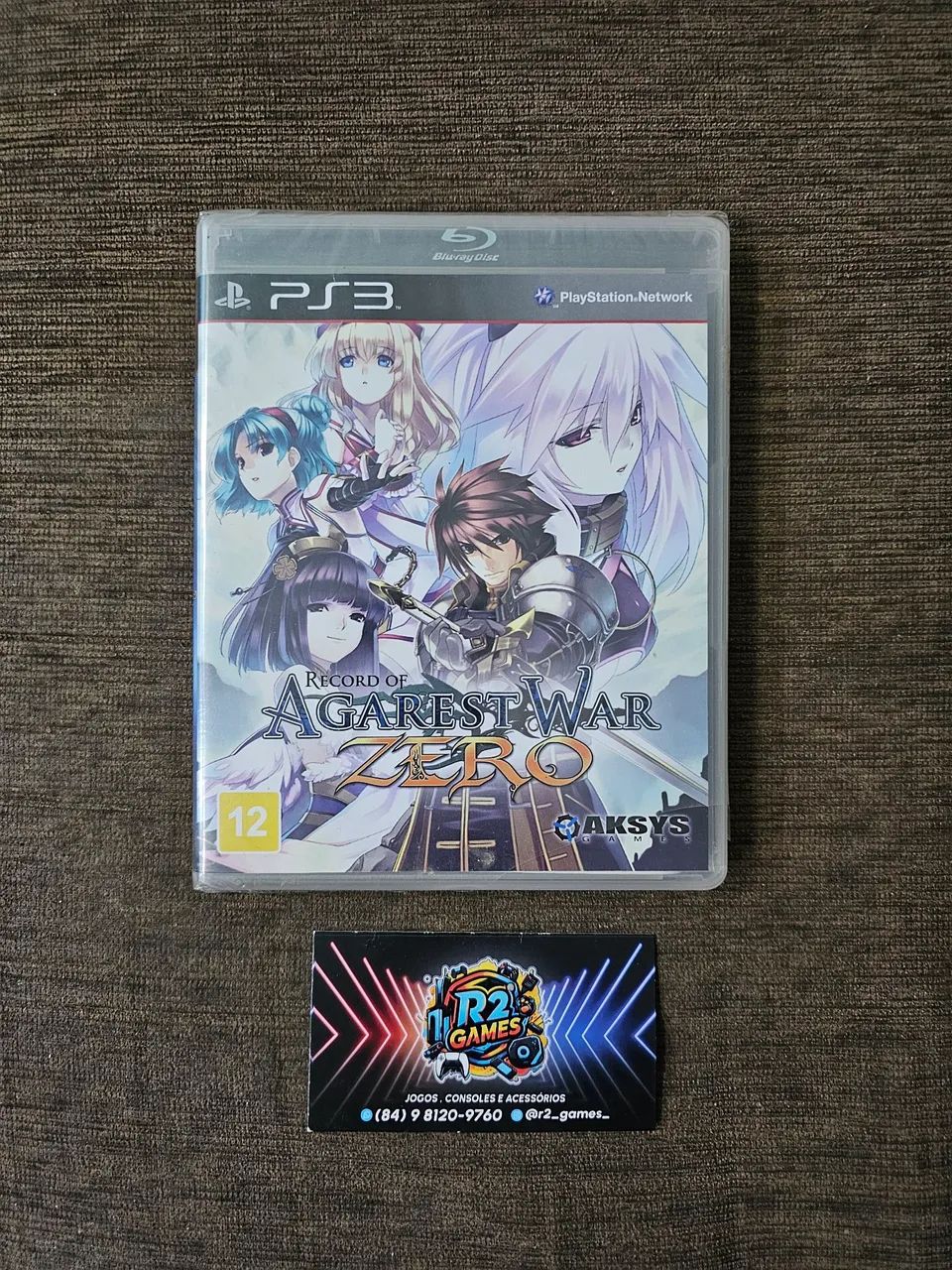 RECORD OF AGAREST WAR ZERO (PS3) JOGO