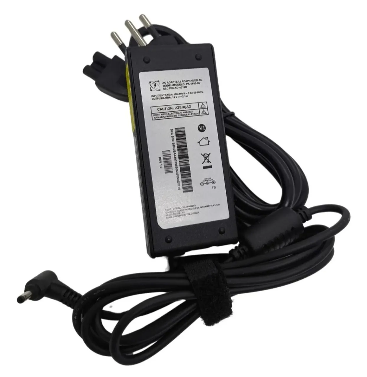 Carregador para notebook Samsung original