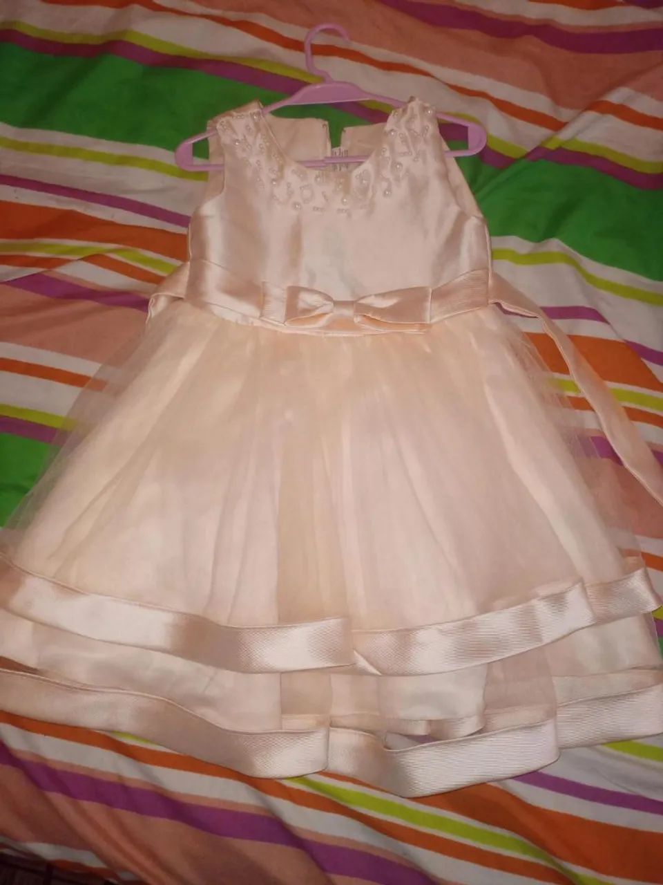 Vestido Festa Infantil Delicado