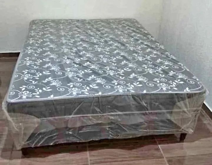 Cama conjugada casal nova em espuma 