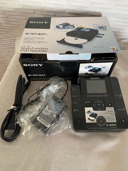 Gravador De Dvd Lcd De 2.7 Ultrassom Sony Vrd-mc6 - Foto 2