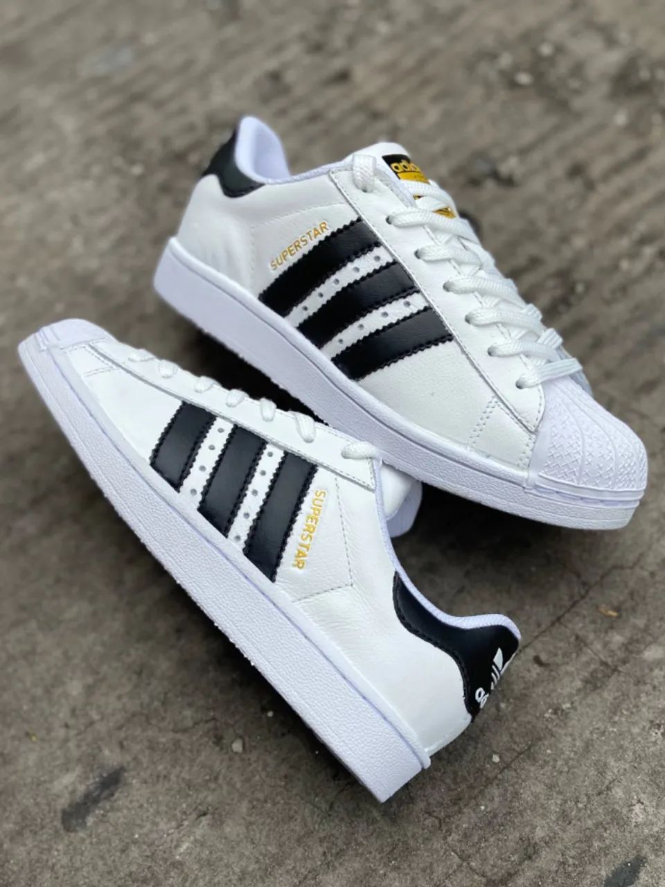 Tênis Adidas SuperStar Tradicional Masculino Premium Cor: Branco - Disponível 37 AO 43 - Foto 2