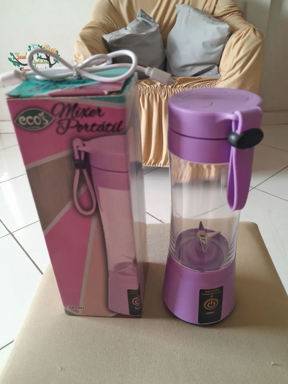 Mixer Portátil Eco's 380ml