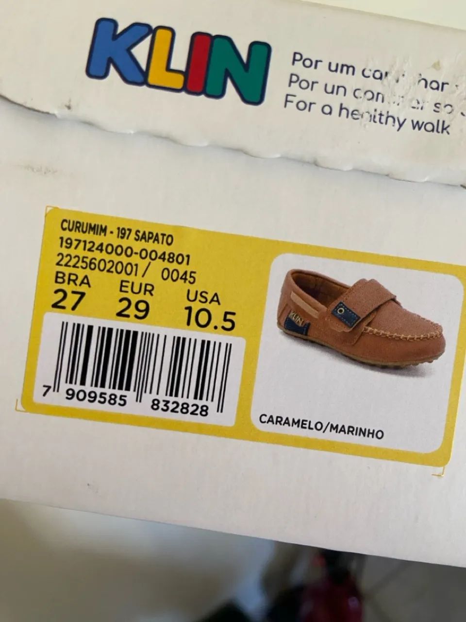 Mocassim de couro KLIN - Foto 3