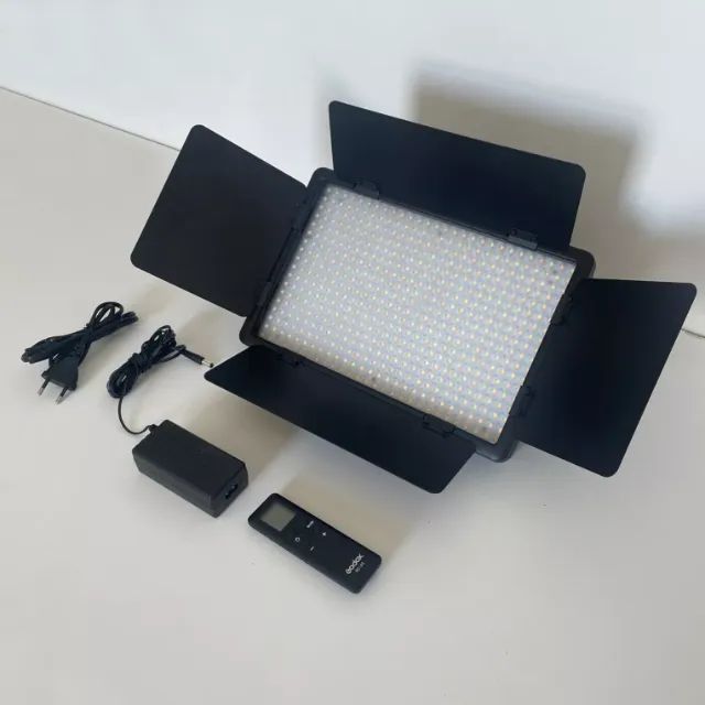 Painel Led Godox Led500c 110/220v Iluminador iluminação Profissional Foto e Video