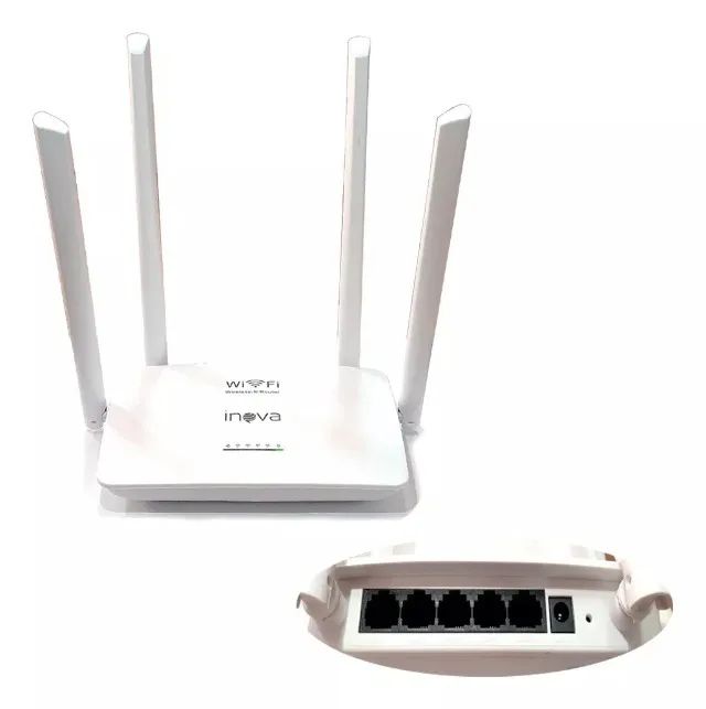 Roteador / repetidor wi-fi, 4 antenas, novo na caixa - Foto 3