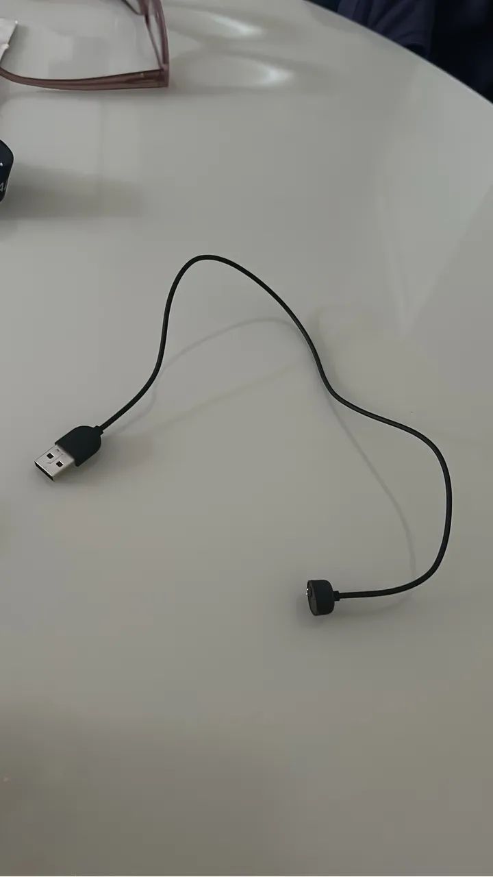 Cabo carregador + pulseira Mi Band 5/6/7 e 8 - Foto 3