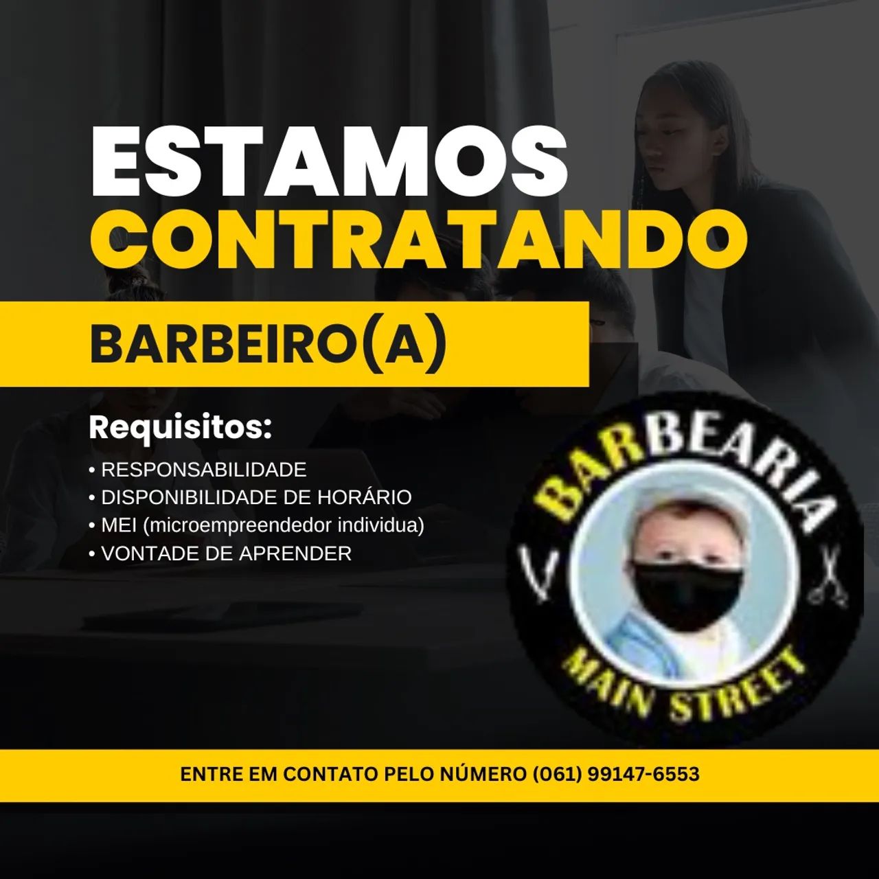 VAGA BARBEIRO