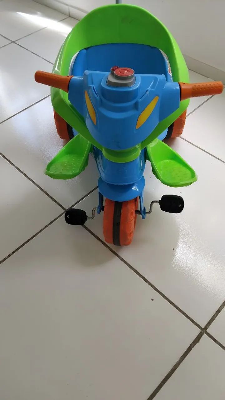 Gangorra Infantil com Empurrador - Vilo Baby - Foto 4