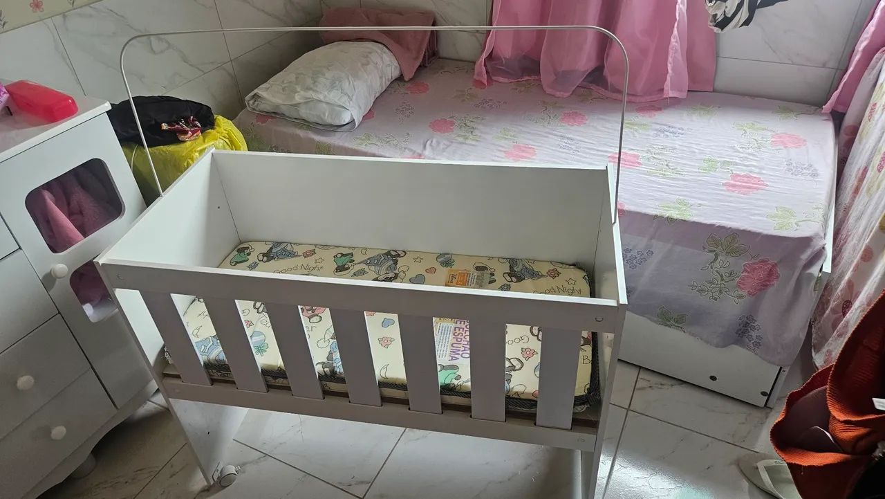 Vendo Mine Berço Moisés  - Foto 3