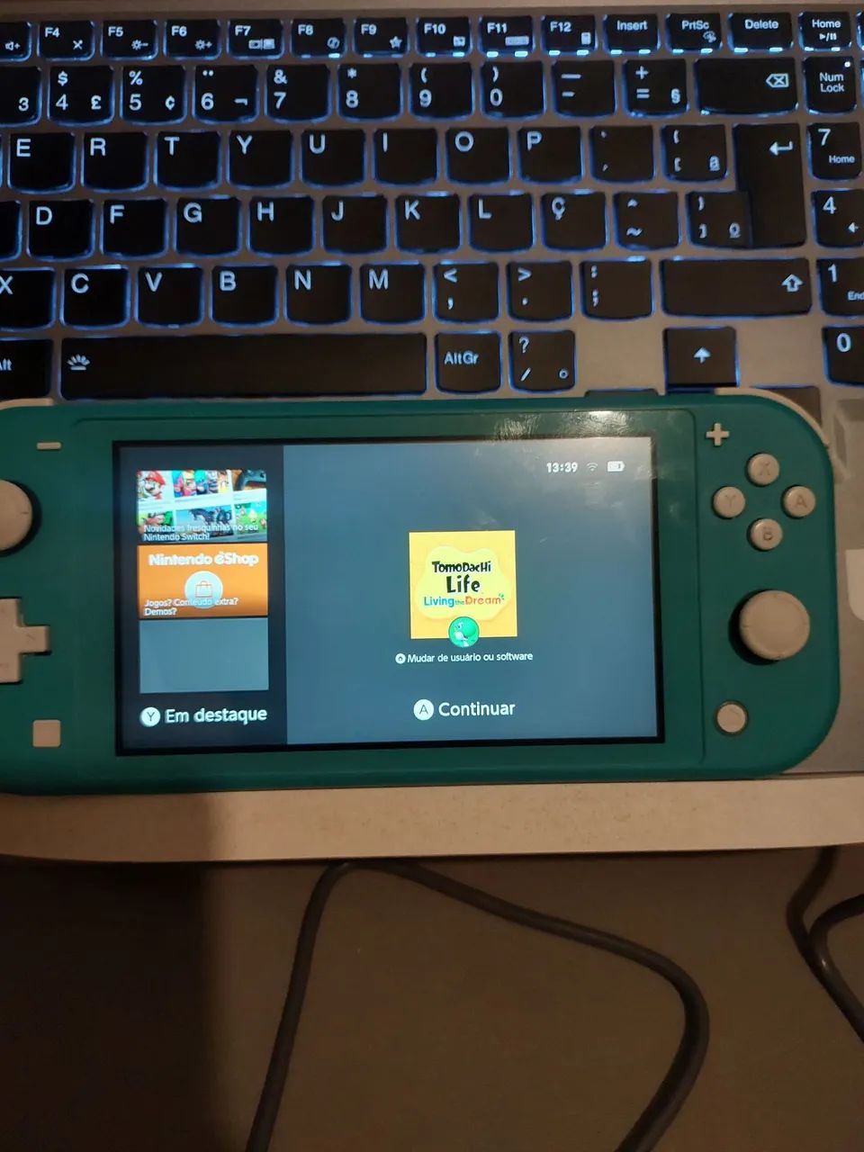 Nintendo switch lite desbloqueado