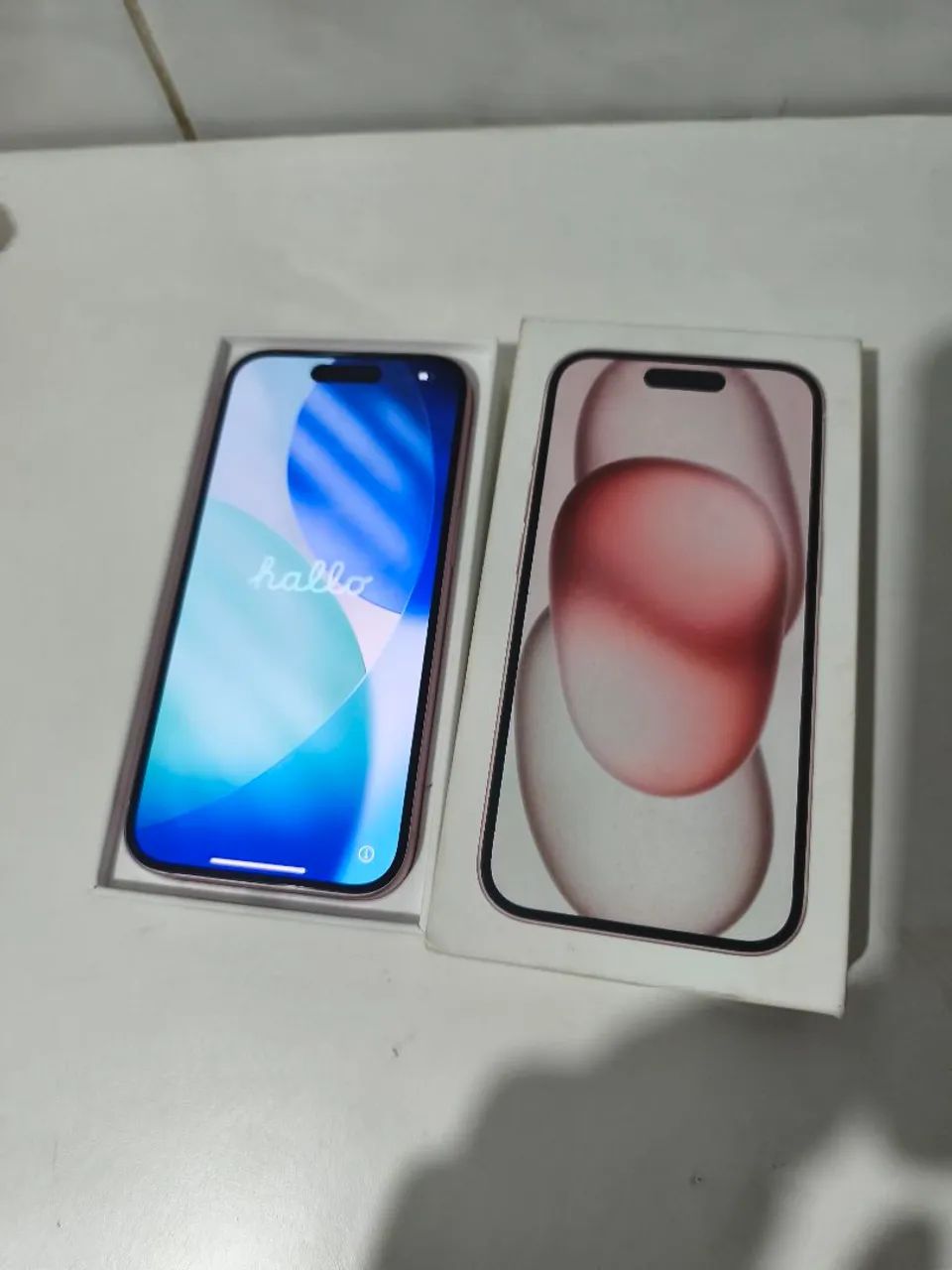 iPhone 15 rose novo na caixa e nota  - Foto 3