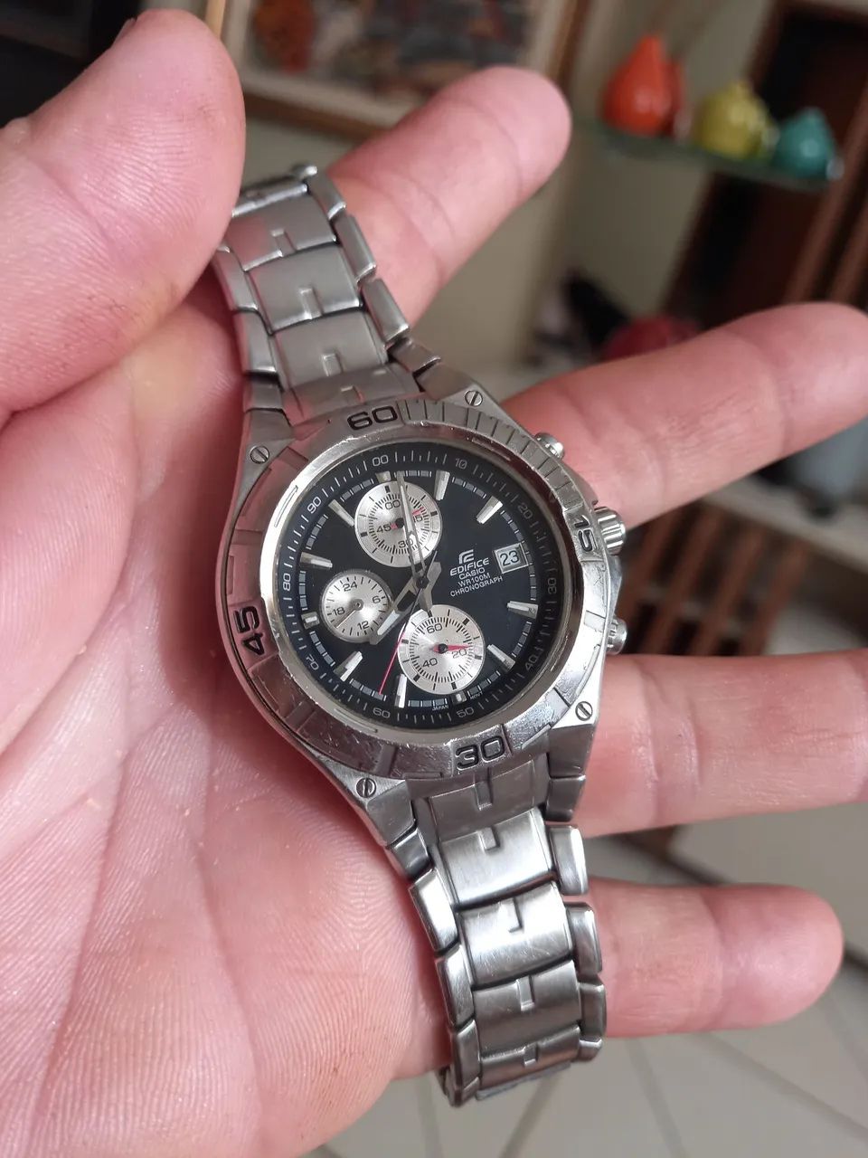 Casio edifice cronógrafo raro!
