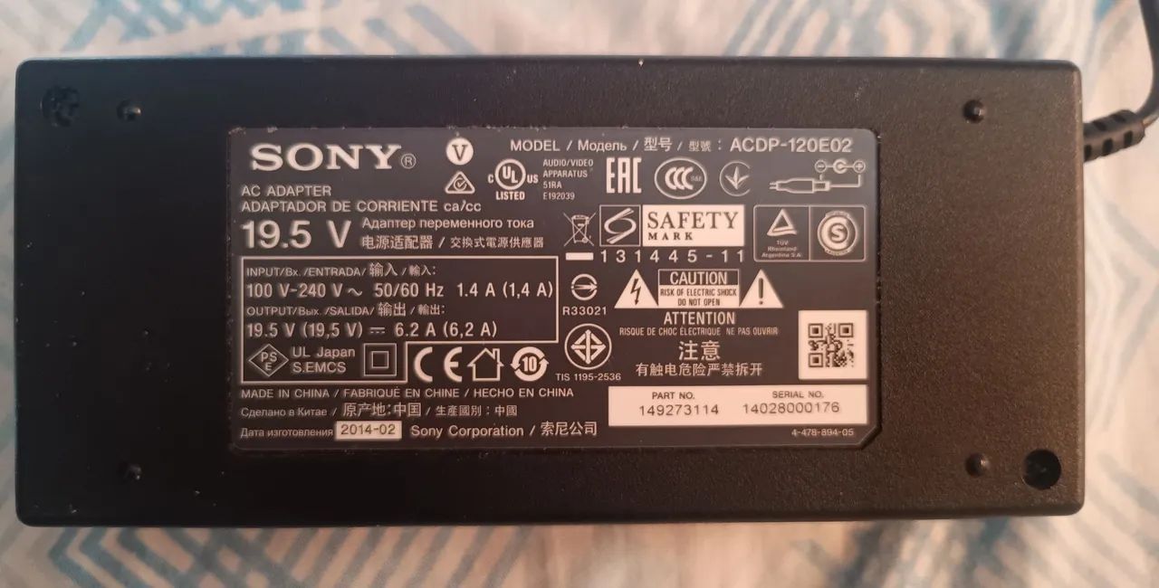 Fonte TV Sony 
