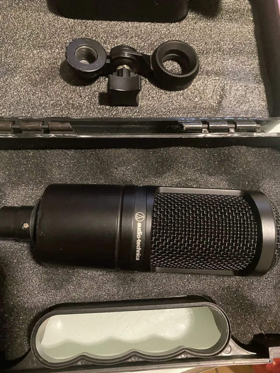 Microfone condensador at2020 - Foto 2