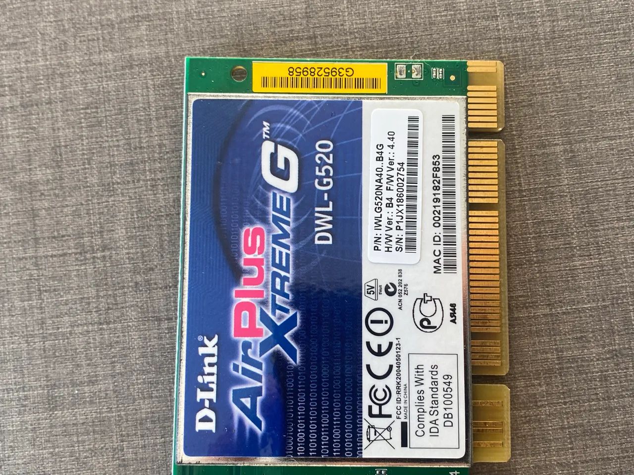 Adaptdor wireless PCI - DWA 520 - 2.4 GHZ - Foto 5