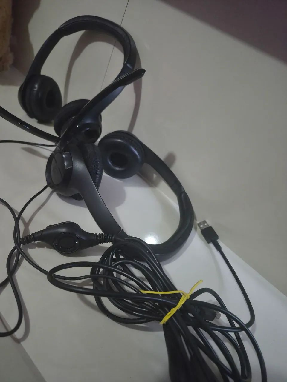 Fones headset logitech h390  - Foto 3