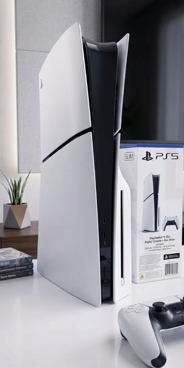 Ps5 slim 1tb com leitor ?