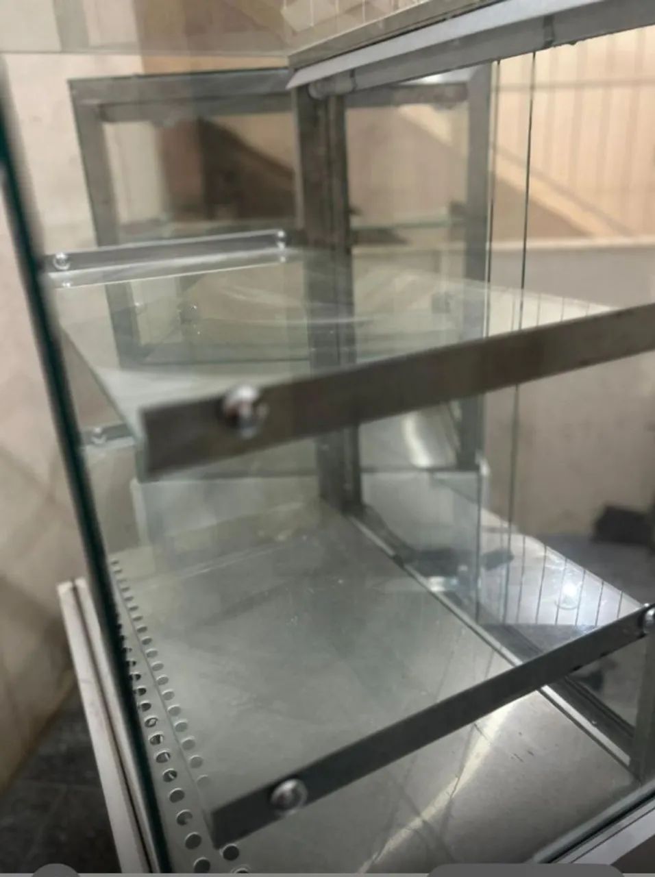 Vitrine seca Glass linha branca  - Foto 4