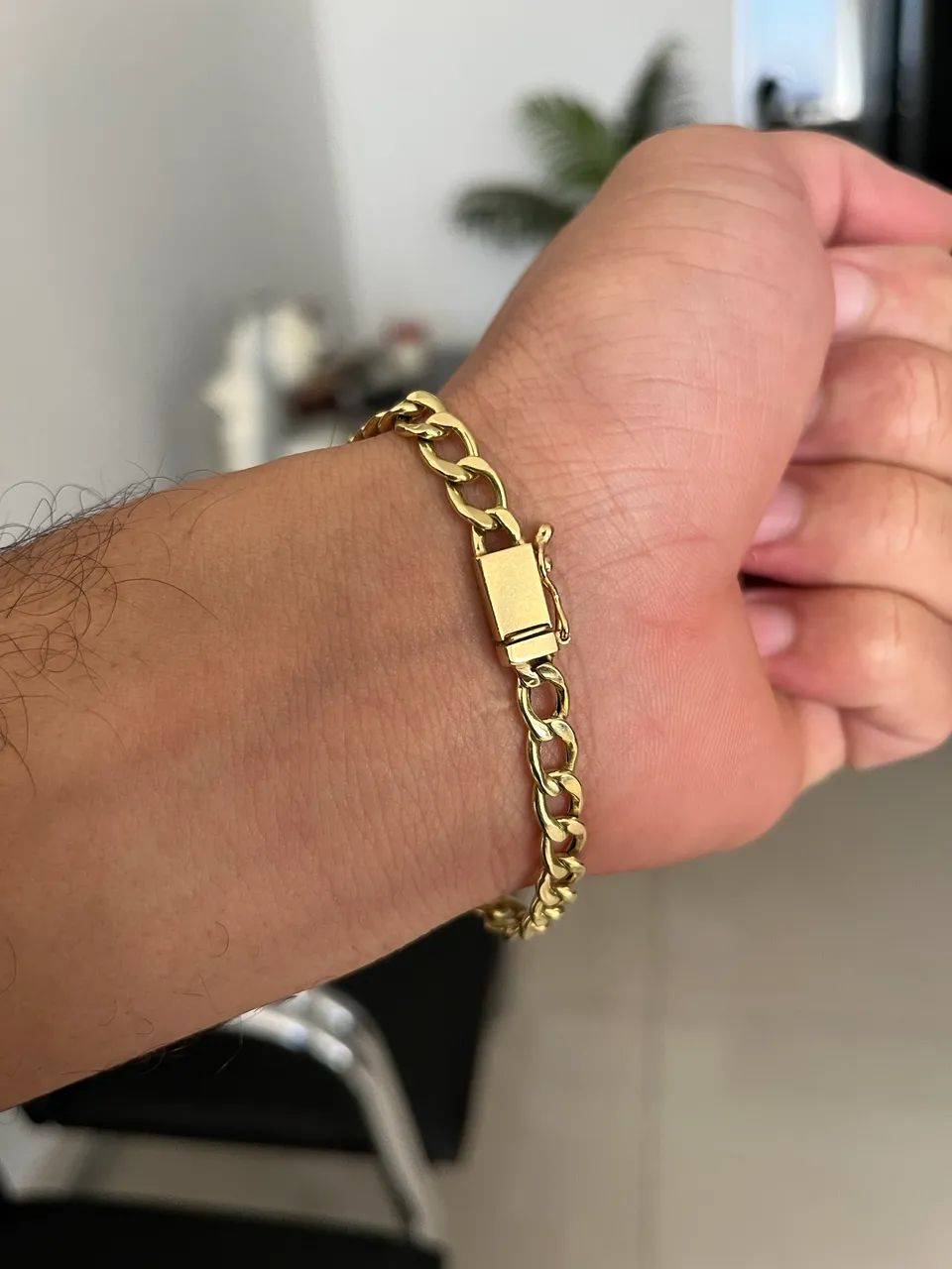 Pulseira Grumet de ouro 18k  - Foto 3