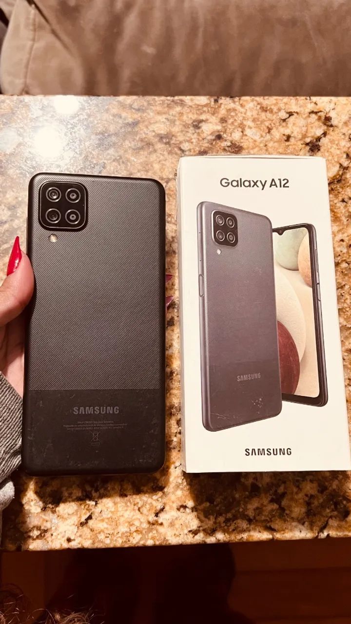 Samsung Galaxy A12 ? usado + Caixa Original