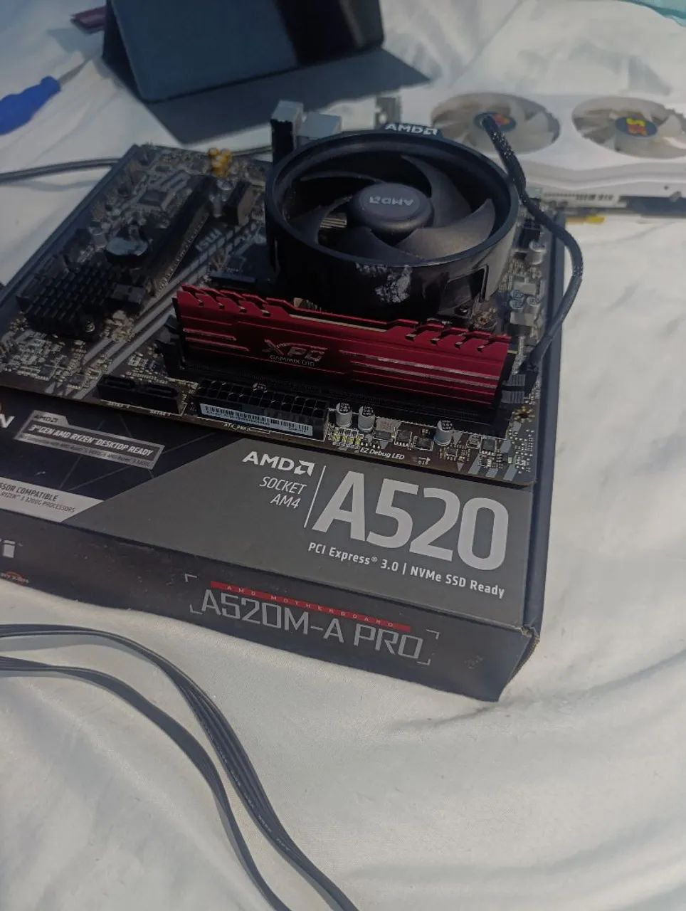 Placa-mãe A520M-A PRO MSI AM4