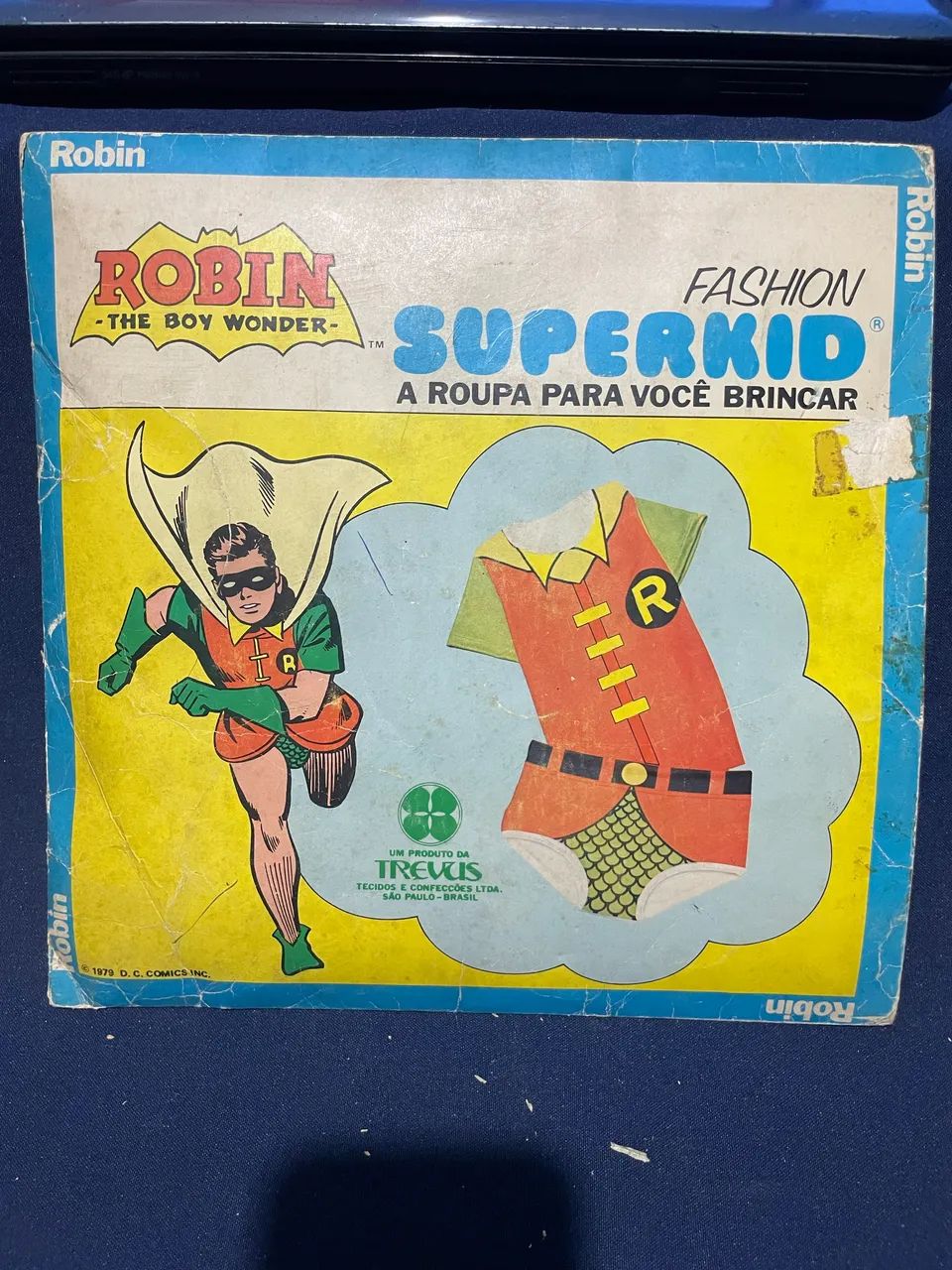 Fantasia infantil Robin DC Anos 70 / Trevus
