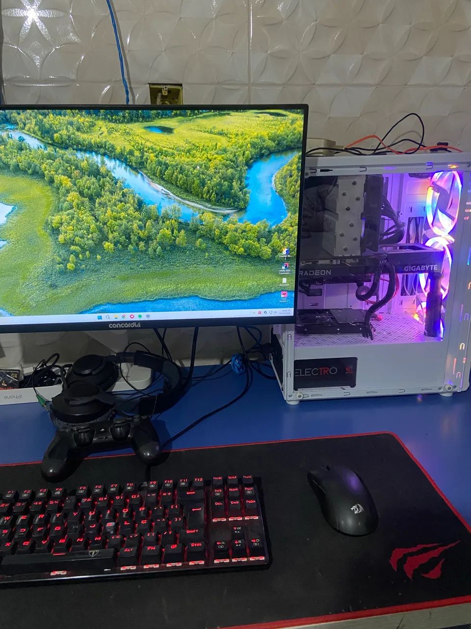 PC Gamer Completo - i5 + RX 6600 | 16GB RAM | 165Hz | Setup Top