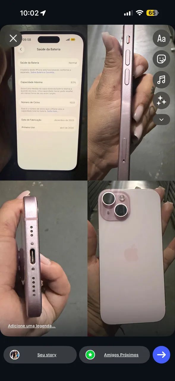 iPhone 15 Rosa 128GB - Foto 4