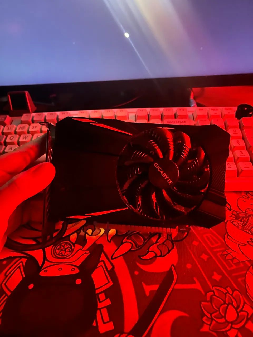 Placa de vídeo filé 