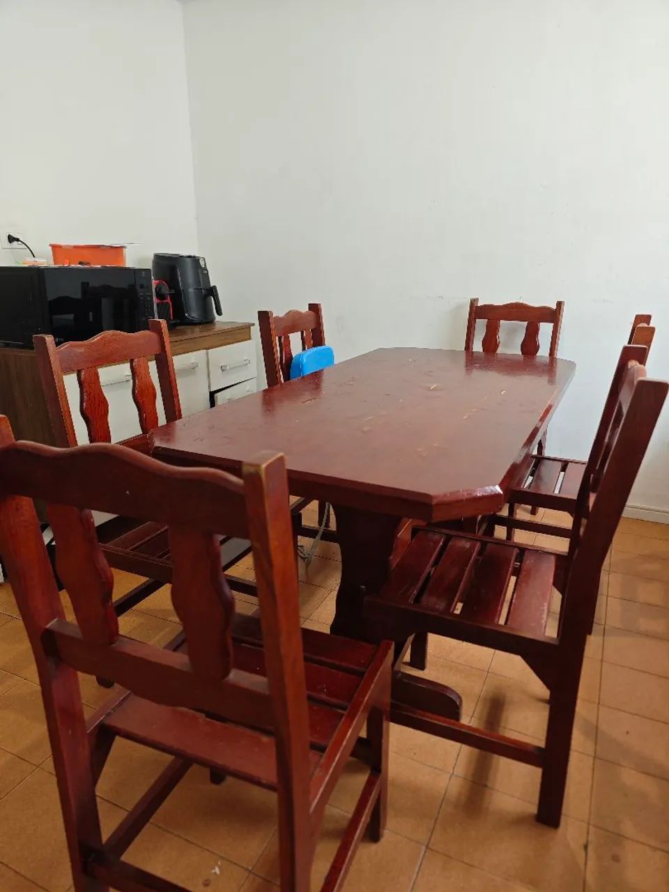 Mesa de Jantar de Madeira Maciça (6 lugares) - Foto 2