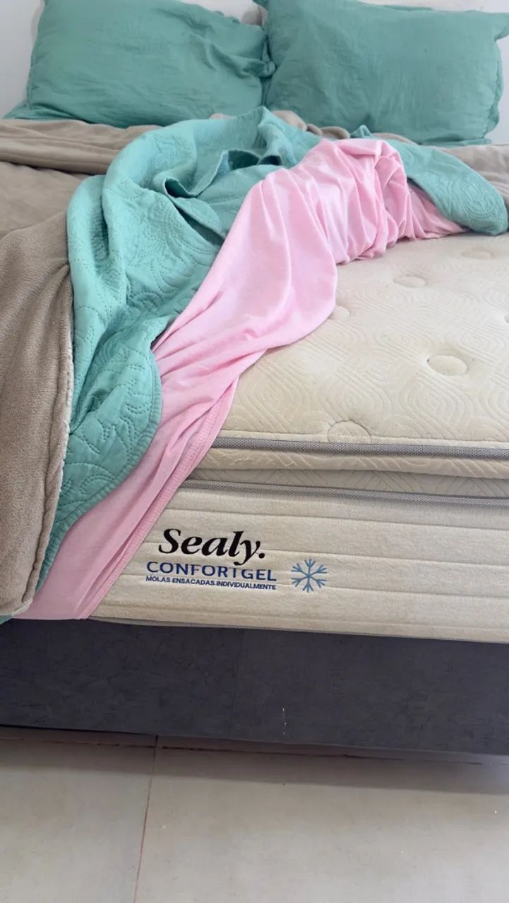 Cama de casal Sealy - Foto 2
