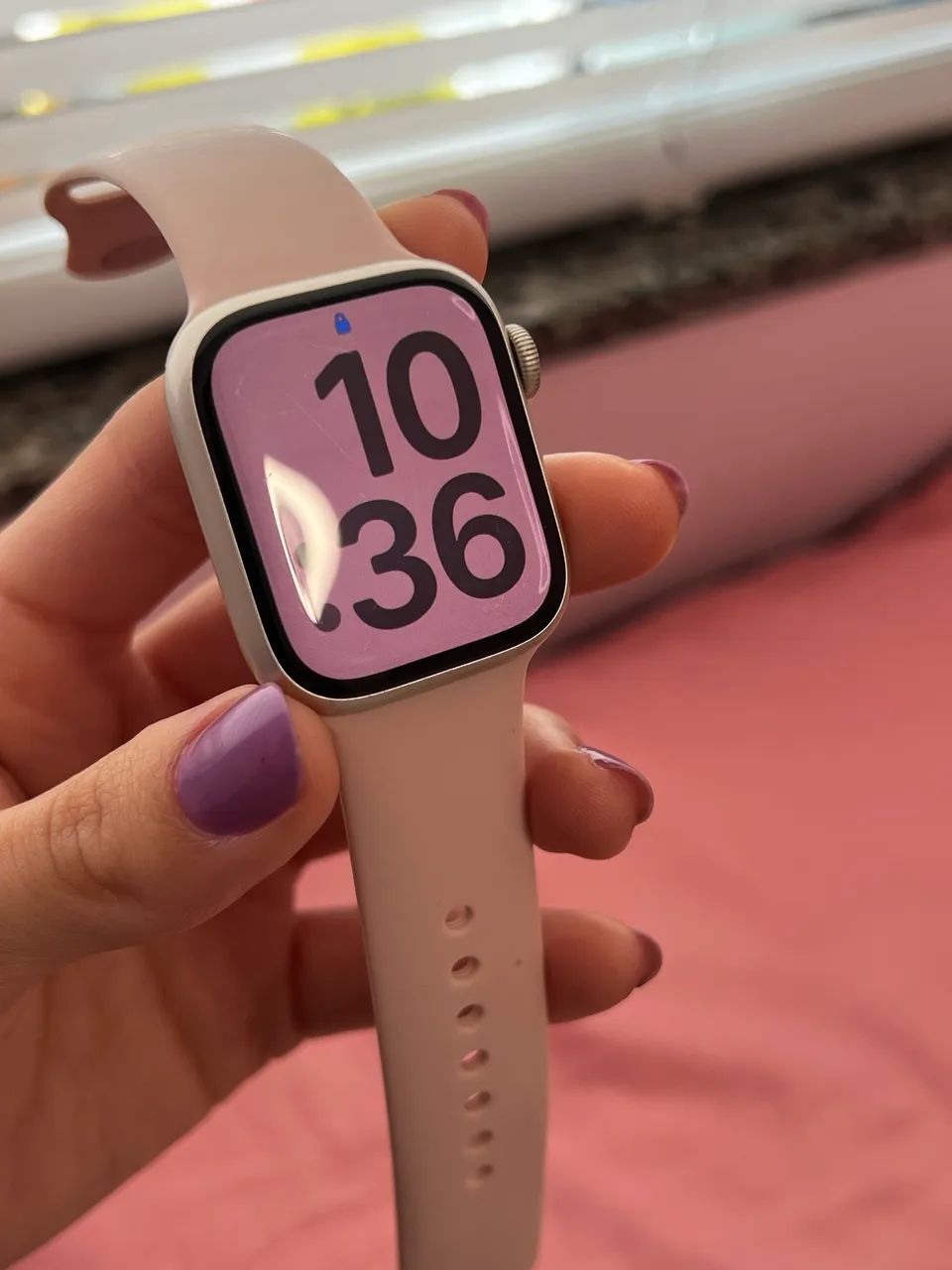 Apple Watch Series 7 41mm Cor Estelar/Starlight (aceito ofertas)  - Foto 2