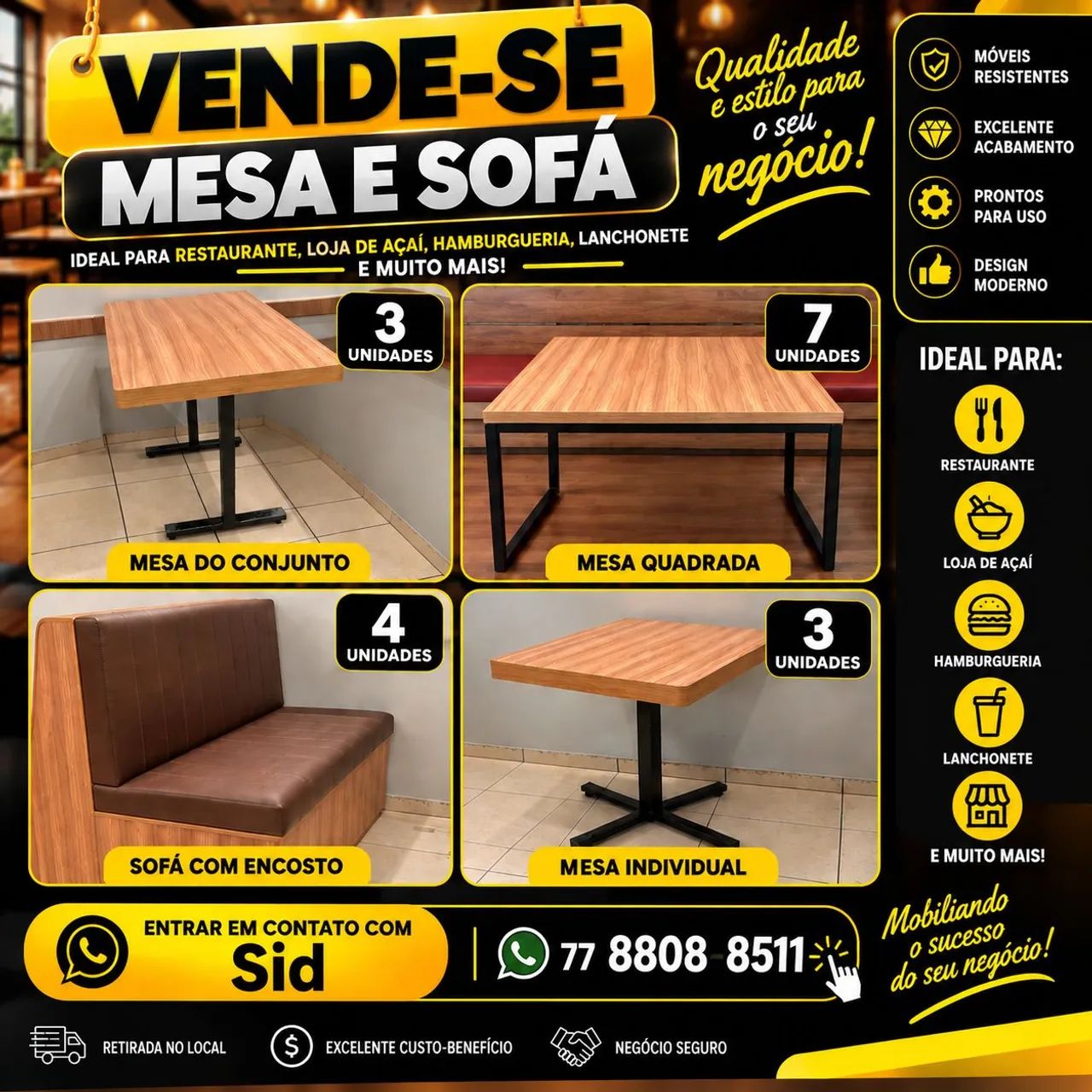 Mesa e poltrona  - Foto 2