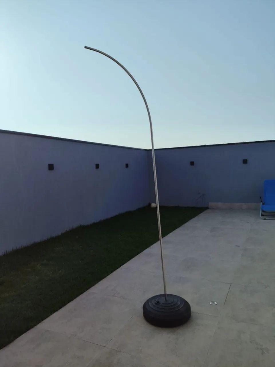 Suporte com base para wind banner