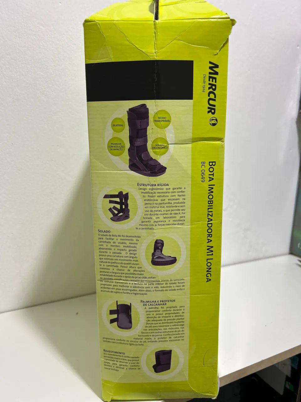 Bota Imobilizadora M1 Longa Mercur - Foto 2