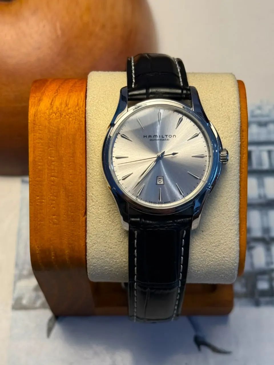 Relogio Hamilton Jazzmaster Viewmatic Automatic - H323250