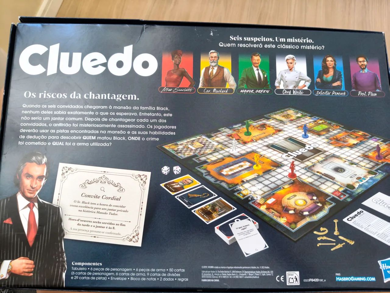Jogo de tabuleiro Cluedo - Foto 3
